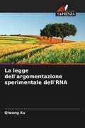 Xu |  La legge dell'argomentazione sperimentale dell'RNA | Buch |  Sack Fachmedien