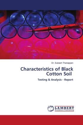 Thanappan |  Characteristics of Black Cotton Soil | Buch |  Sack Fachmedien