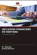 Sharma |  INCLUSION FINANCIÈRE EN HARYANA | Buch |  Sack Fachmedien