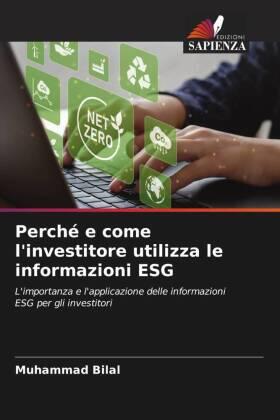Bilal | Perché e come l'investitore utilizza le informazioni ESG | Buch | 978-620-5-97864-1 | www.sack.de