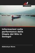 Niane |  Informazioni sulla performance della tilapia del Nilo in Senegal | Buch |  Sack Fachmedien