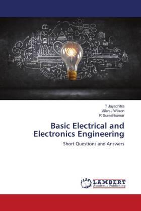 Jayachitra / J Wilson / Sureshkumar |  Basic Electrical and Electronics Engineering | Buch |  Sack Fachmedien