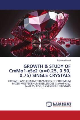 Desai |  GROWTH & STUDY OF CrxMo1-xSe2 (x=0.25, 0.50, 0.75) SINGLE CRYSTALS | Buch |  Sack Fachmedien