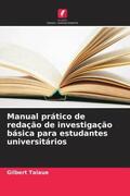 Talaue |  Manual prático de redação de investigação básica para estudantes universitários | Buch |  Sack Fachmedien