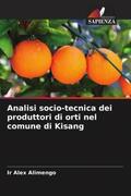 Alimengo |  Analisi socio-tecnica dei produttori di orti nel comune di Kisang | Buch |  Sack Fachmedien