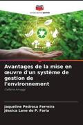 Pedrosa Ferreira / Do P. Faria |  Avantages de la mise en ¿uvre d'un système de gestion de l'environnement | Buch |  Sack Fachmedien