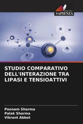 Sharma / Abbot |  STUDIO COMPARATIVO DELL'INTERAZIONE TRA LIPASI E TENSIOATTIVI | Buch |  Sack Fachmedien