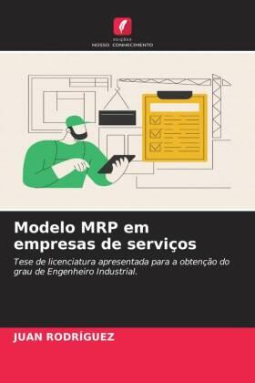 Rodríguez |  Modelo MRP em empresas de serviços | Buch |  Sack Fachmedien