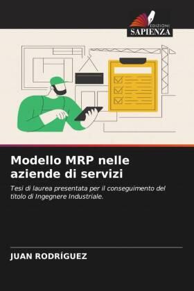 Rodríguez |  Modello MRP nelle aziende di servizi | Buch |  Sack Fachmedien