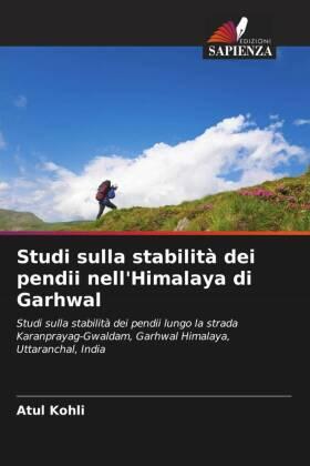 Kohli |  Studi sulla stabilità dei pendii nell'Himalaya di Garhwal | Buch |  Sack Fachmedien