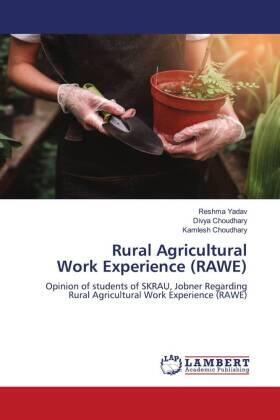 Yadav / Choudhary |  Rural Agricultural Work Experience (RAWE) | Buch |  Sack Fachmedien