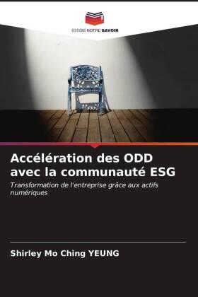Yeung |  Accélération des ODD avec la communauté ESG | Buch |  Sack Fachmedien