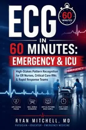 Mitchell / MD |  ECG in  60 Minutes Emergency & ICU | eBook | Sack Fachmedien