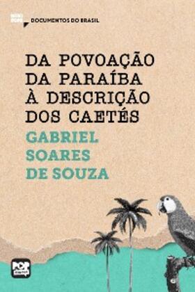 Sousa |  Da povoação da Paraíba à descrição dos Caetés | eBook | Sack Fachmedien