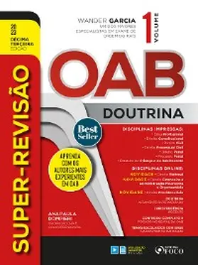 Nishiyama / Bordalo / Barreirinhas |  Super-revisão OAB - Doutrina completa - Vol. 01 | eBook | Sack Fachmedien