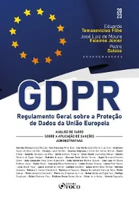 Paccola / Makiya / Borges |  GDPR - Regulamento Geral sobre a Proteção de Dados da União Europeia | eBook | Sack Fachmedien