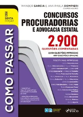 Nishiyama / Melo / Sobreira |  Como Passar em Concursos de Procuradorias e Advocacia Estatal | eBook | Sack Fachmedien
