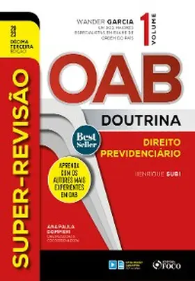 Subi |  Super-Revisão OAB Doutrina - Direito Previdenciário | eBook | Sack Fachmedien