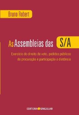Robert |  As Assembleias das S/A | eBook | Sack Fachmedien