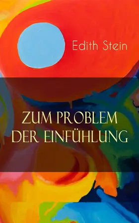 Stein |  Zum Problem der Einfühlung | eBook | Sack Fachmedien