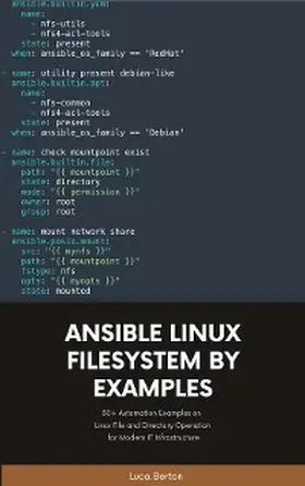 Berton |  Ansible Linux Filesystem By Examples | eBook | Sack Fachmedien