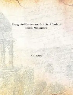 Gupta |  Energy And Environment In India | eBook | Sack Fachmedien