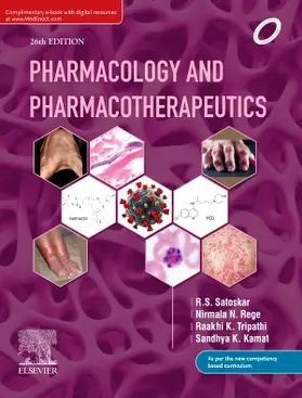 Satoskar / Rege / Bhandarkar | Pharmacology and Pharmacotherapeutics, 26e | Buch | 978-81-312-5695-4 | sack.de