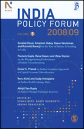 Bery / Bosworth / Panagariya | India Policy Forum 2008-09 | Buch | 978-81-321-0149-9 | sack.de