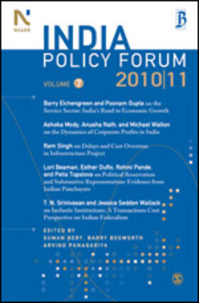 Bery / Bosworth / Panagariya | India Policy Forum 2010-11 | Buch | 978-81-321-0747-7 | sack.de