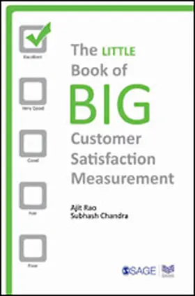 Rao / Chandra |  The Little Book of Big Customer Satisfaction Measurement | Buch |  Sack Fachmedien