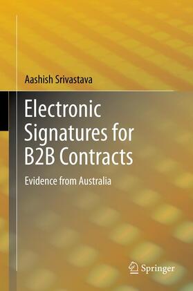 Srivastava | Electronic Signatures for B2B Contracts | E-Book | sack.de