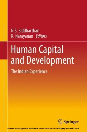 Siddharthan / Narayanan | Human Capital and Development | E-Book | sack.de