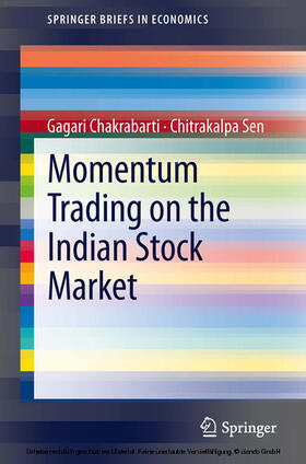 Chakrabarti / Sen | Momentum Trading on the Indian Stock Market | E-Book | sack.de