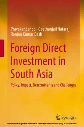 Sahoo / Nataraj / Dash |  Foreign Direct Investment in South Asia | eBook | Sack Fachmedien