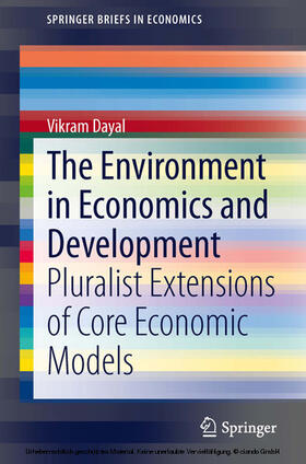 Dayal | The Environment in Economics and Development | E-Book | sack.de