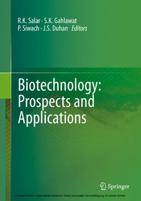 Salar / Gahlawat / Siwach | Biotechnology: Prospects and Applications | E-Book | sack.de