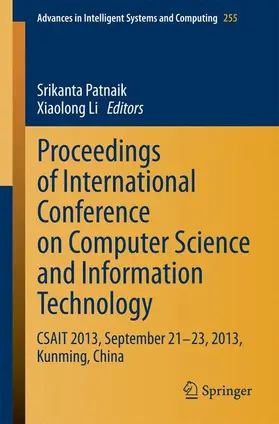 Li / Patnaik |  Proceedings of International Conference on Computer Science and Information Technology | Buch |  Sack Fachmedien