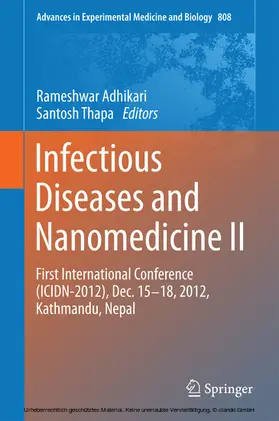 Adhikari / Thapa |  Infectious Diseases and Nanomedicine II | eBook | Sack Fachmedien