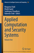 Chaki / Saeed / Choudhury |  Applied Computation and Security Systems | eBook | Sack Fachmedien