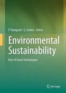 Thangavel / Sridevi | Environmental Sustainability | Buch | 978-81-322-2055-8 | www.sack.de