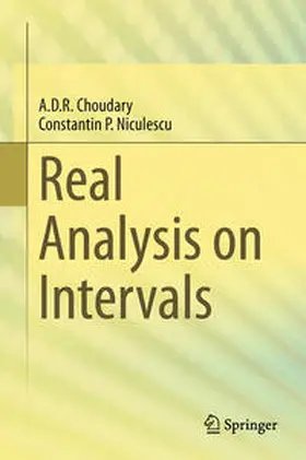 Choudary / Niculescu | Real Analysis on Intervals | E-Book | sack.de