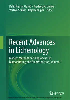 Upreti / Divakar / Shukla | Recent Advances in Lichenology | E-Book | sack.de