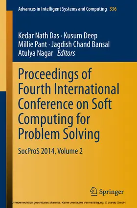Das / Deep / Pant |  Proceedings of Fourth International Conference on Soft Computing for Problem Solving | eBook | Sack Fachmedien