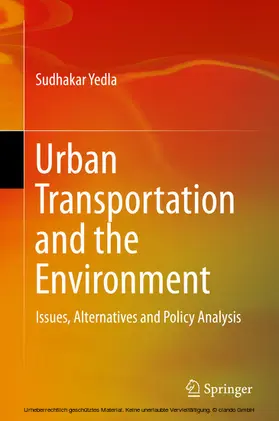 Yedla |  Urban Transportation and the Environment | eBook | Sack Fachmedien