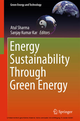 Sharma / Kar | Energy Sustainability Through Green Energy | E-Book | sack.de