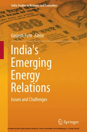 Pant | India's Emerging Energy Relations | E-Book | www.sack.de