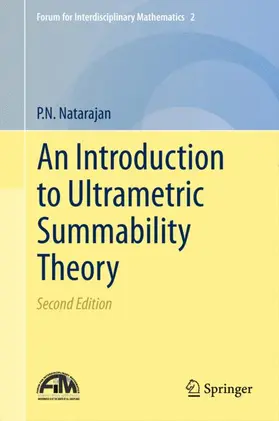 Natarajan |  An Introduction to Ultrametric Summability Theory | Buch |  Sack Fachmedien