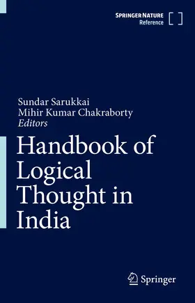 Sarukkai / Chakraborty | Handbook of Logical Thought in India | Buch | 978-81-322-2578-2 | sack.de