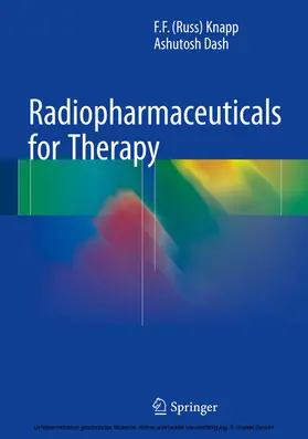 Knapp / Dash |  Radiopharmaceuticals for Therapy | eBook | Sack Fachmedien