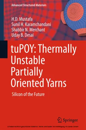 Mustafa / Karamchandani / Merchant | tuPOY: Thermally Unstable Partially Oriented Yarns | E-Book | sack.de